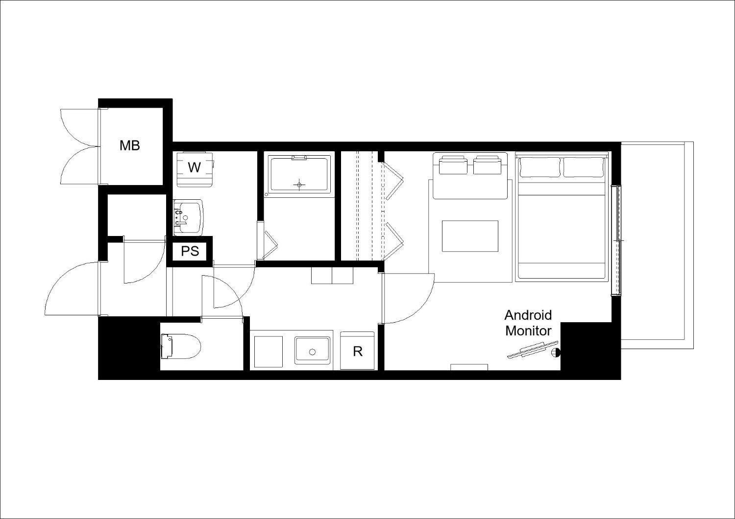Apartemen Wind Bell Baika